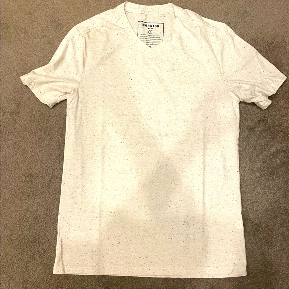 Mohnton White Shirt w Colorful Dots